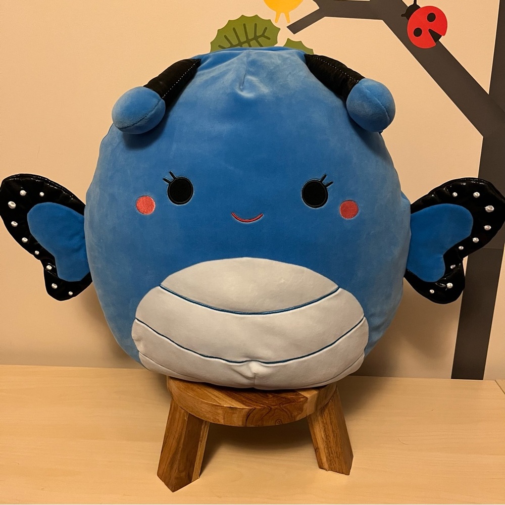 Squishmallow Waverly Butterfly 🦋, Willa, 16” New